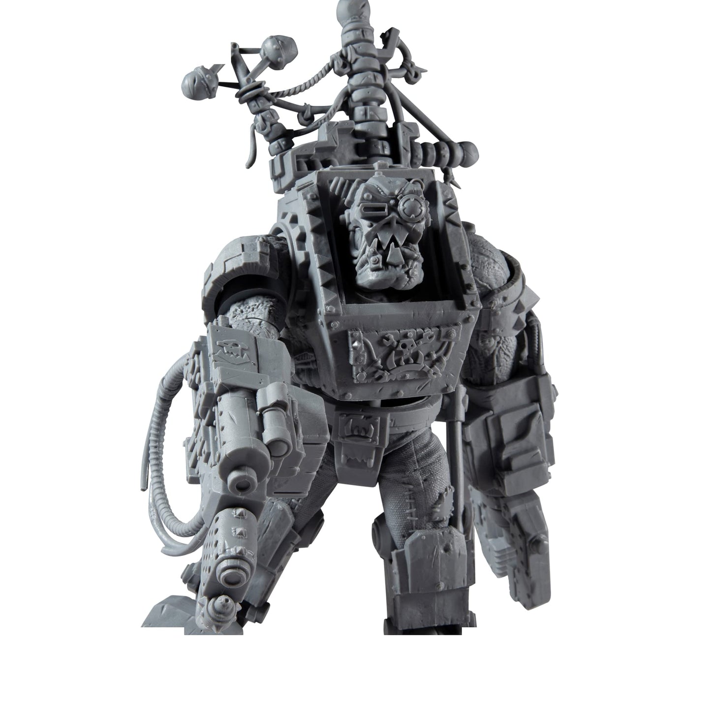McFarlane Toys Warhammer 40,000 Ork Big Mek Mega Action Figure – Artist Proof, 7-Inch Scale