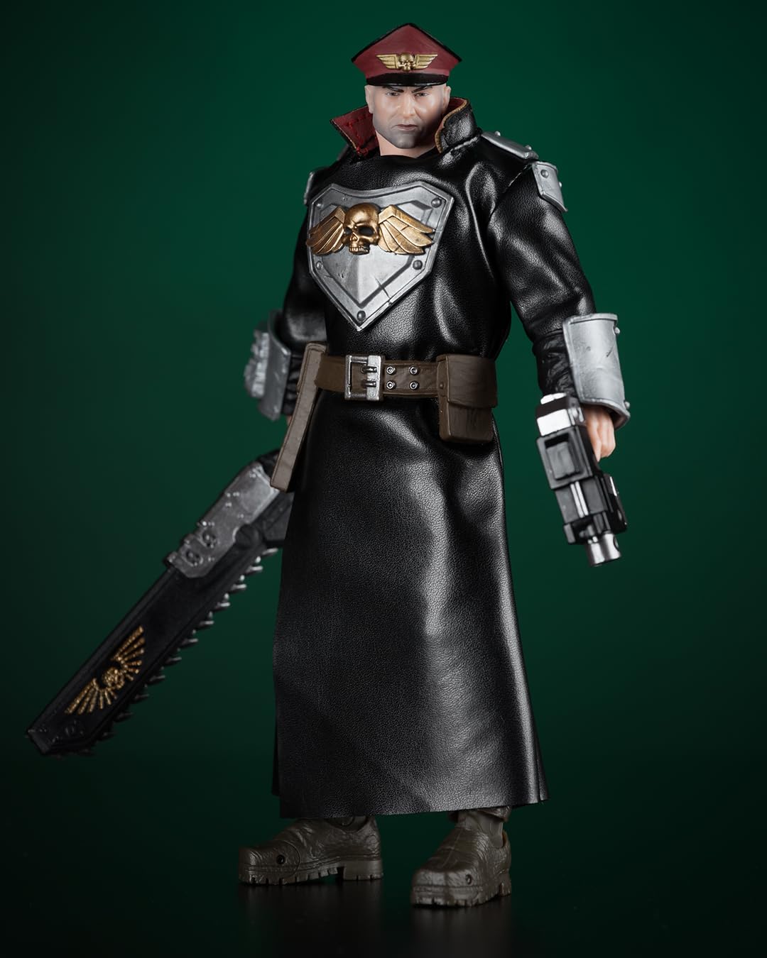 McFarlane Toys Warhammer 40,000 Commissar 7in Figure – Ultra Articulation & Window Box