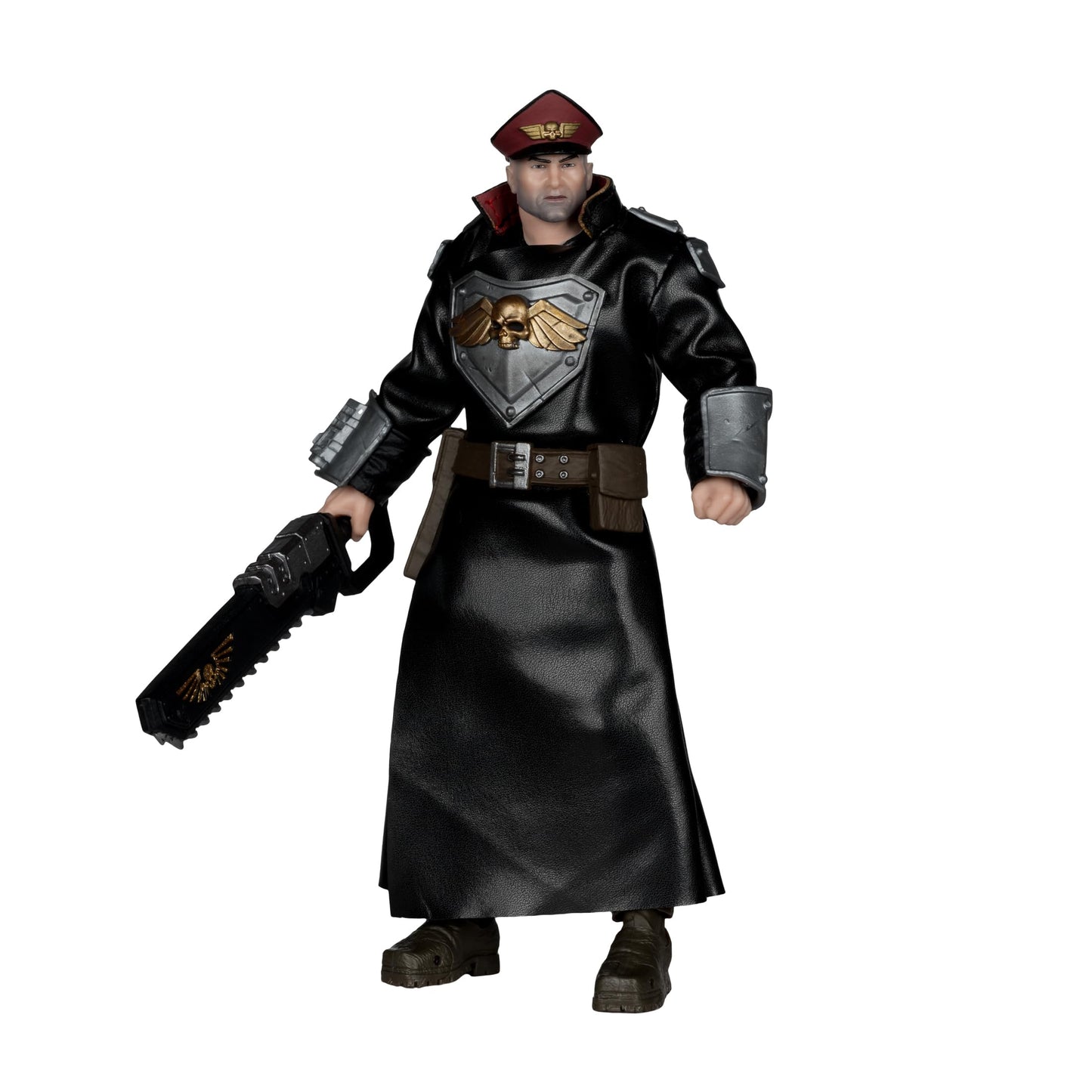 McFarlane Toys Warhammer 40,000 Commissar 7in Figure – Ultra Articulation & Window Box