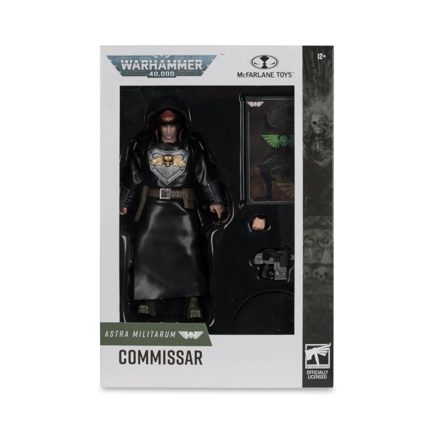 McFarlane Toys Warhammer 40,000 Commissar 7in Figure – Ultra Articulation & Window Box