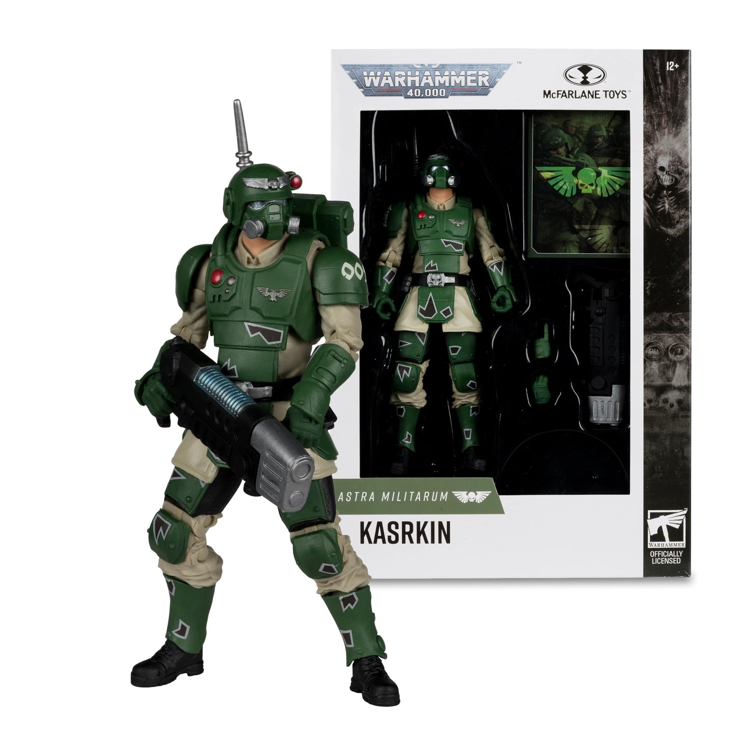McFarlane Toys Warhammer 40,000 Kasrkin (Astra Militarum) 7in Figure