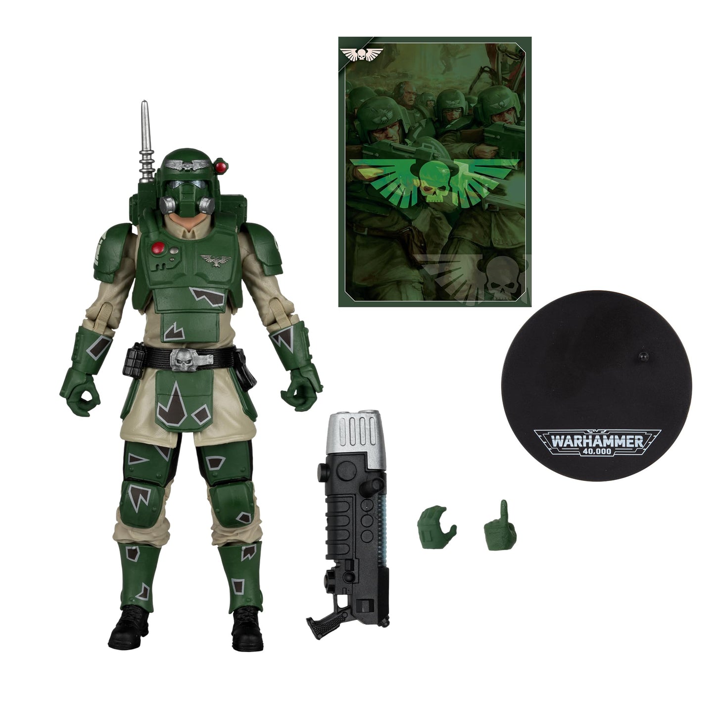 McFarlane Toys Warhammer 40,000 Kasrkin (Astra Militarum) 7in Figure