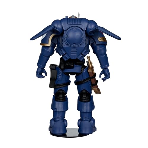 McFarlane Toys Warhammer 40,000 Lieutenant in Phobos Armour – Ultramarines 7-Inch Figure