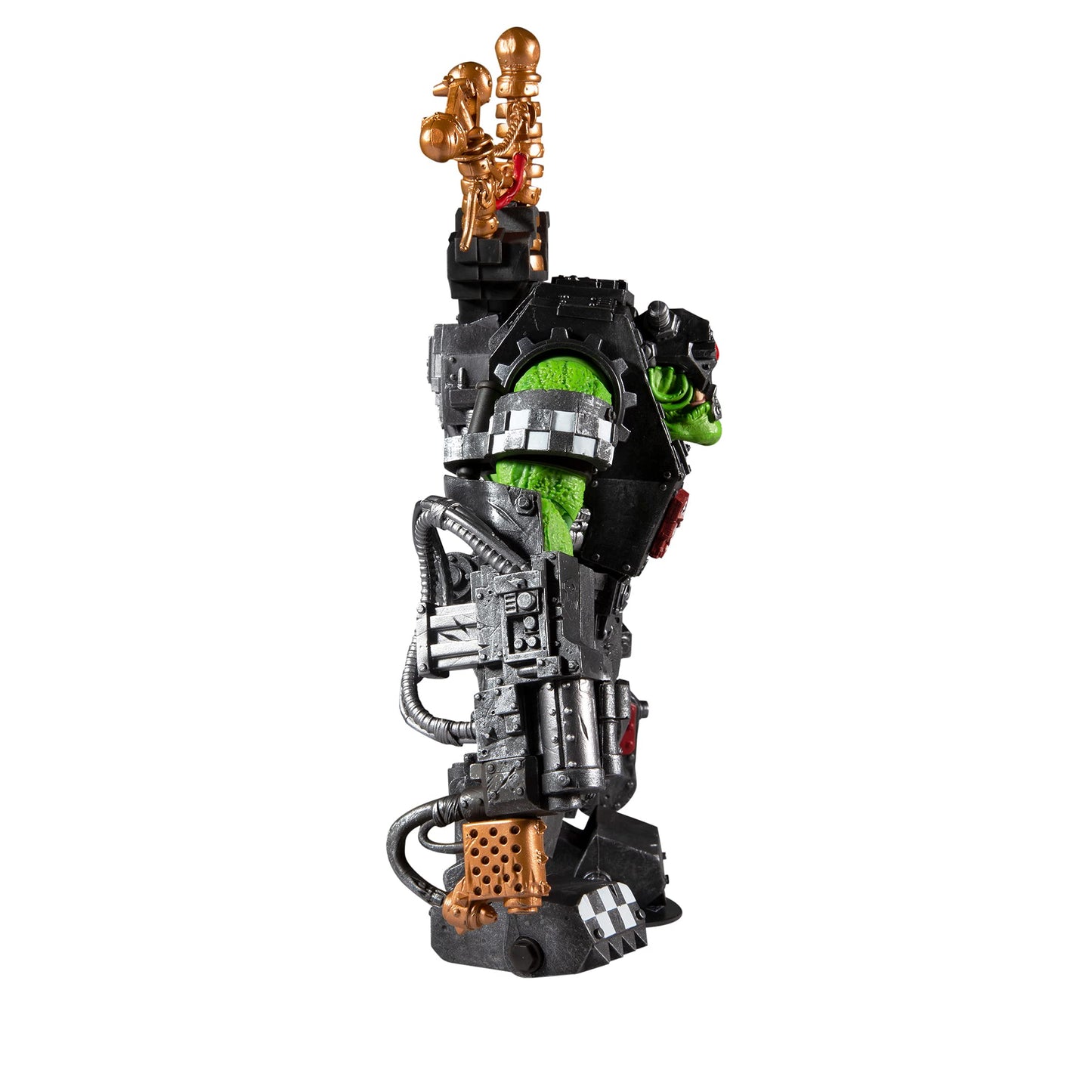 McFarlane Toys Warhammer 40,000 Ork Big Mek Mega Action Figure with Accessory | 7” Scale