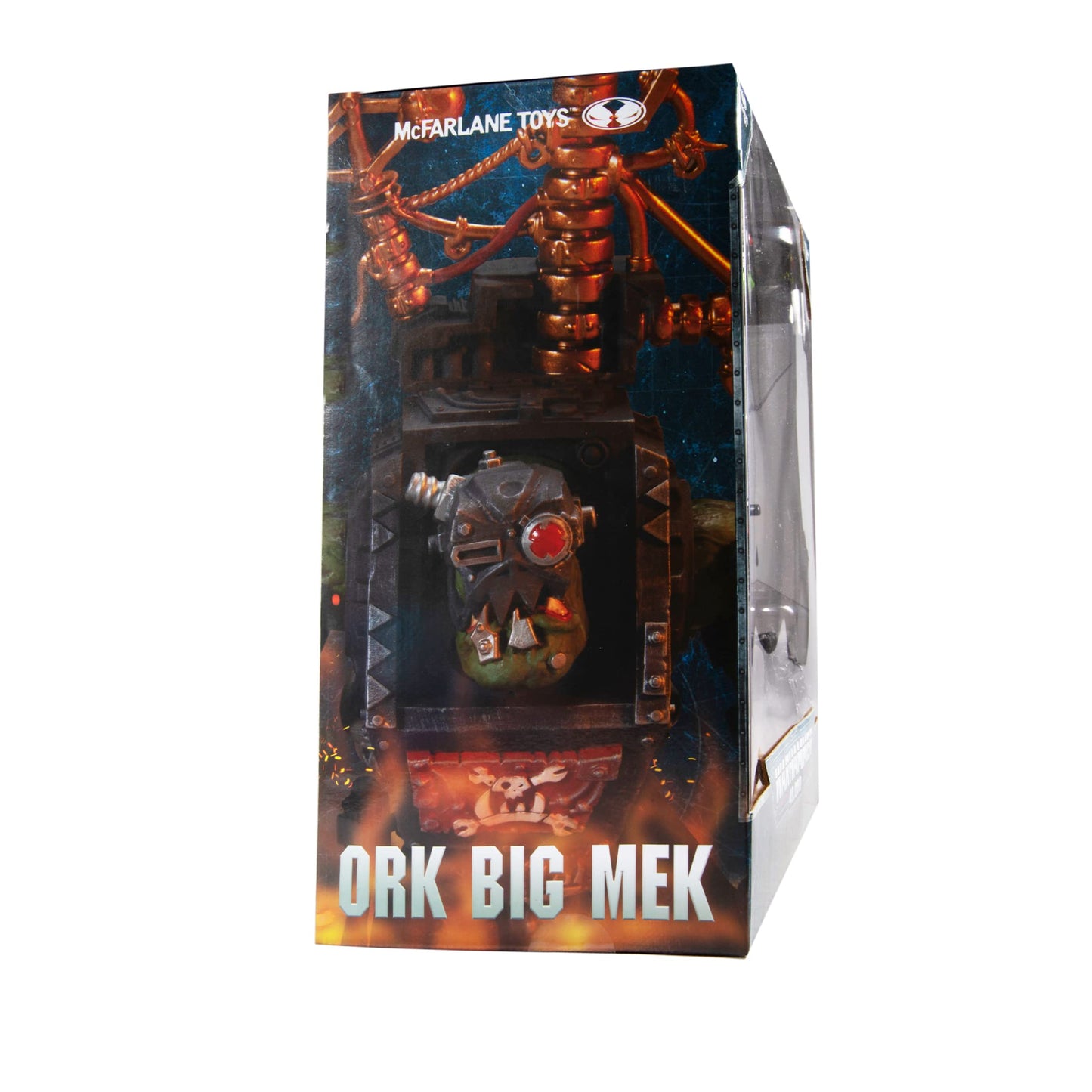 McFarlane Toys Warhammer 40,000 Ork Big Mek Mega Action Figure with Accessory | 7” Scale