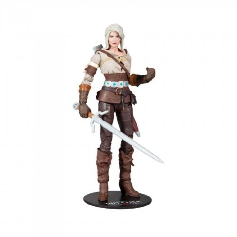 McFarlane Toys Witcher Ciri Figure – Wave 2, 7 inch Scale, Ultra Articulation