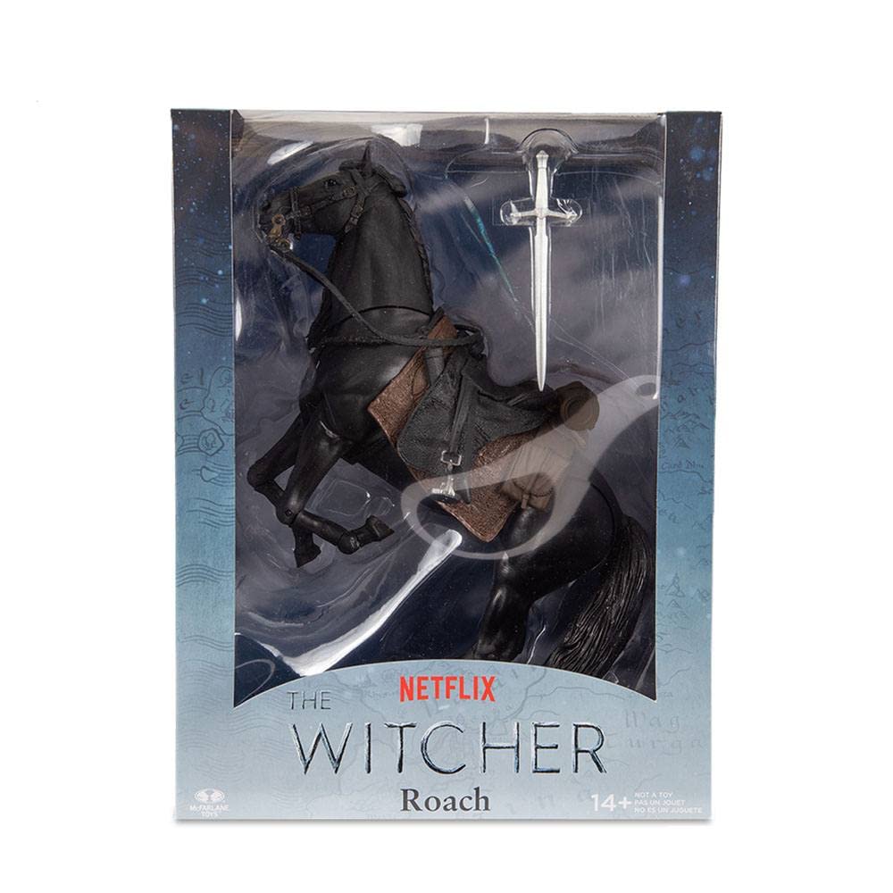McFarlane Toys Netflix The Witcher Roach Season 2 Mega Action Figure – Deluxe 7-Inch Figure