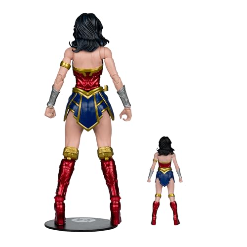 McFarlane Toys DC Multiverse Wonder Woman vs Godzilla 2-Pack – Justice League vs Monsterverse