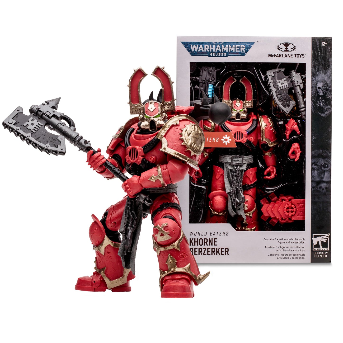 McFarlane Toys Warhammer 40,000 World Eaters Khorne Berzerker 7in Figure