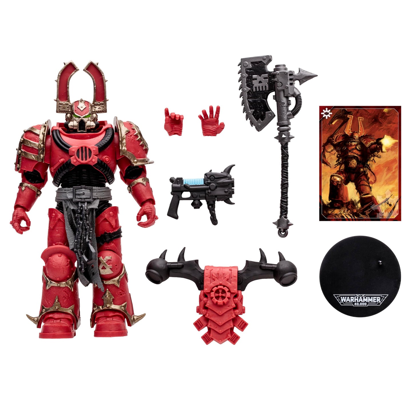 McFarlane Toys Warhammer 40,000 World Eaters Khorne Berzerker 7in Figure