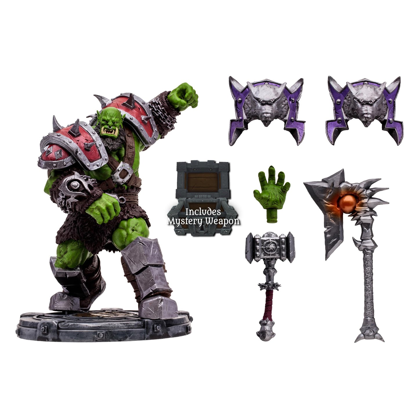 McFarlane Toys World of Warcraft Orc: Shaman/Warrior 1:12 Scale Figure
