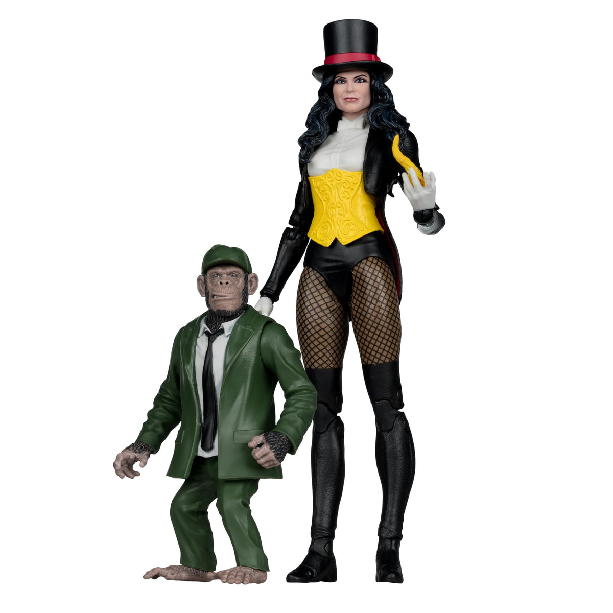 McFarlane Toys DC Multiverse Zatanna 7in Action Figure + Detective Chimp #53