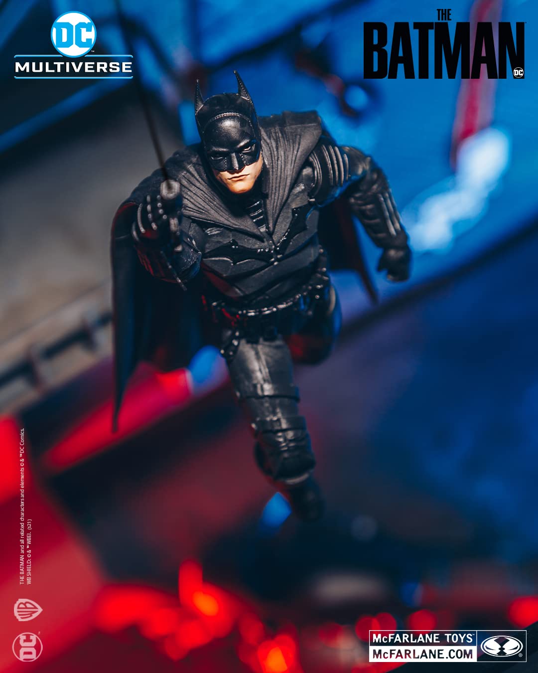 McFarlane Toys DC Batman: The Batman Movie 7-Inch Action Figure with Accessories