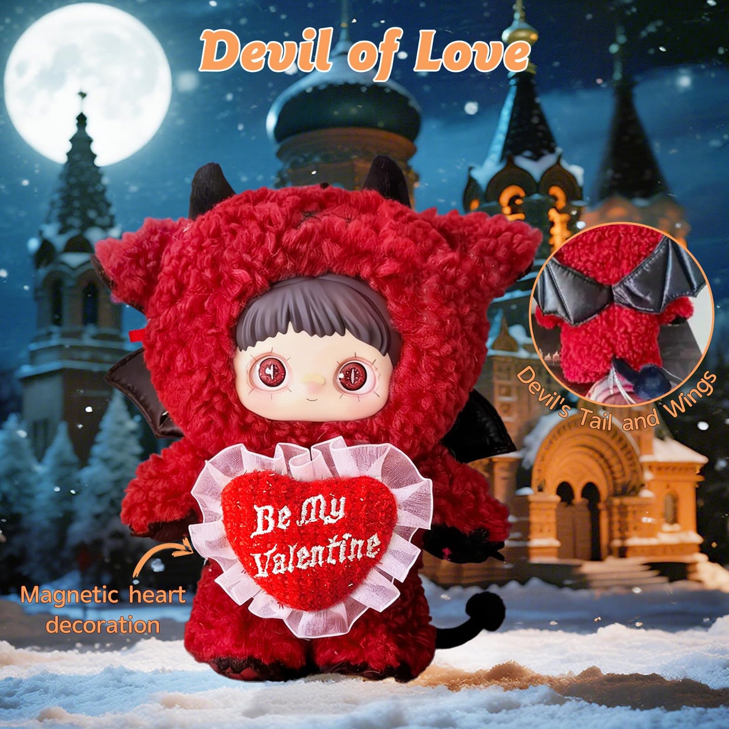 Mckkymi Maymei Christmas Weird Series Plush Blind Box – 1 Random Doll, Keychain & Bag Charm