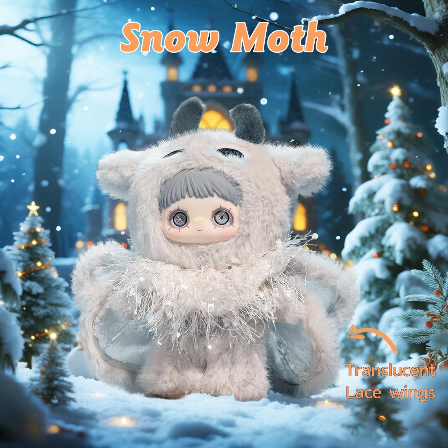 Mckkymi Maymei Christmas Weird Series Plush Blind Box – 1 Random Doll, Keychain & Bag Charm
