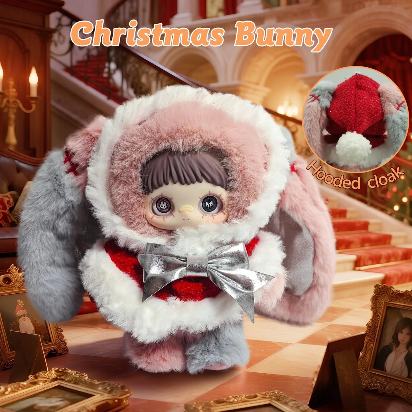 Mckkymi Maymei Christmas Weird Series Plush Blind Box – 1 Random Doll, Keychain & Bag Charm