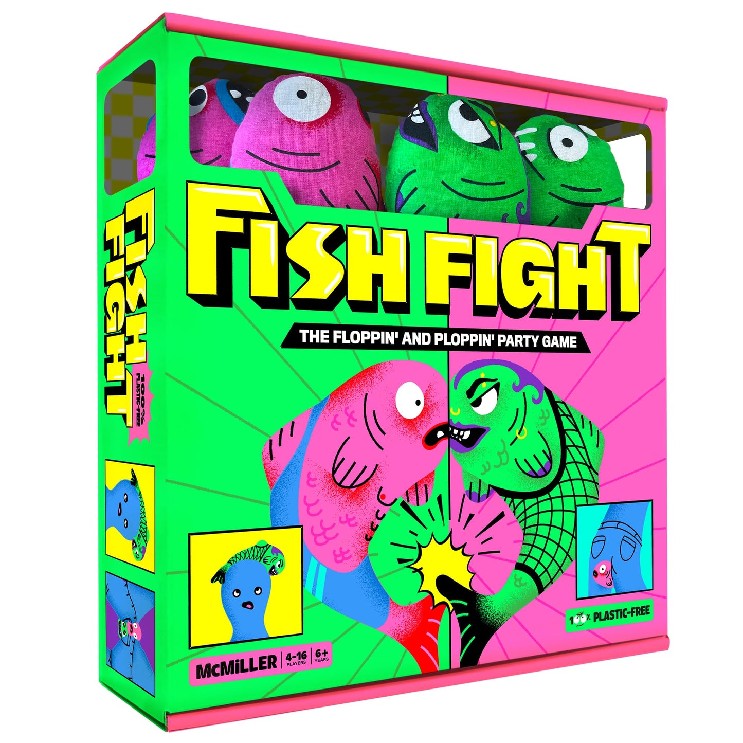 Fish Fight by MCMILLER ENTERTAINMENT – Hilarious Family Party Game (Indoor & Outdoor)