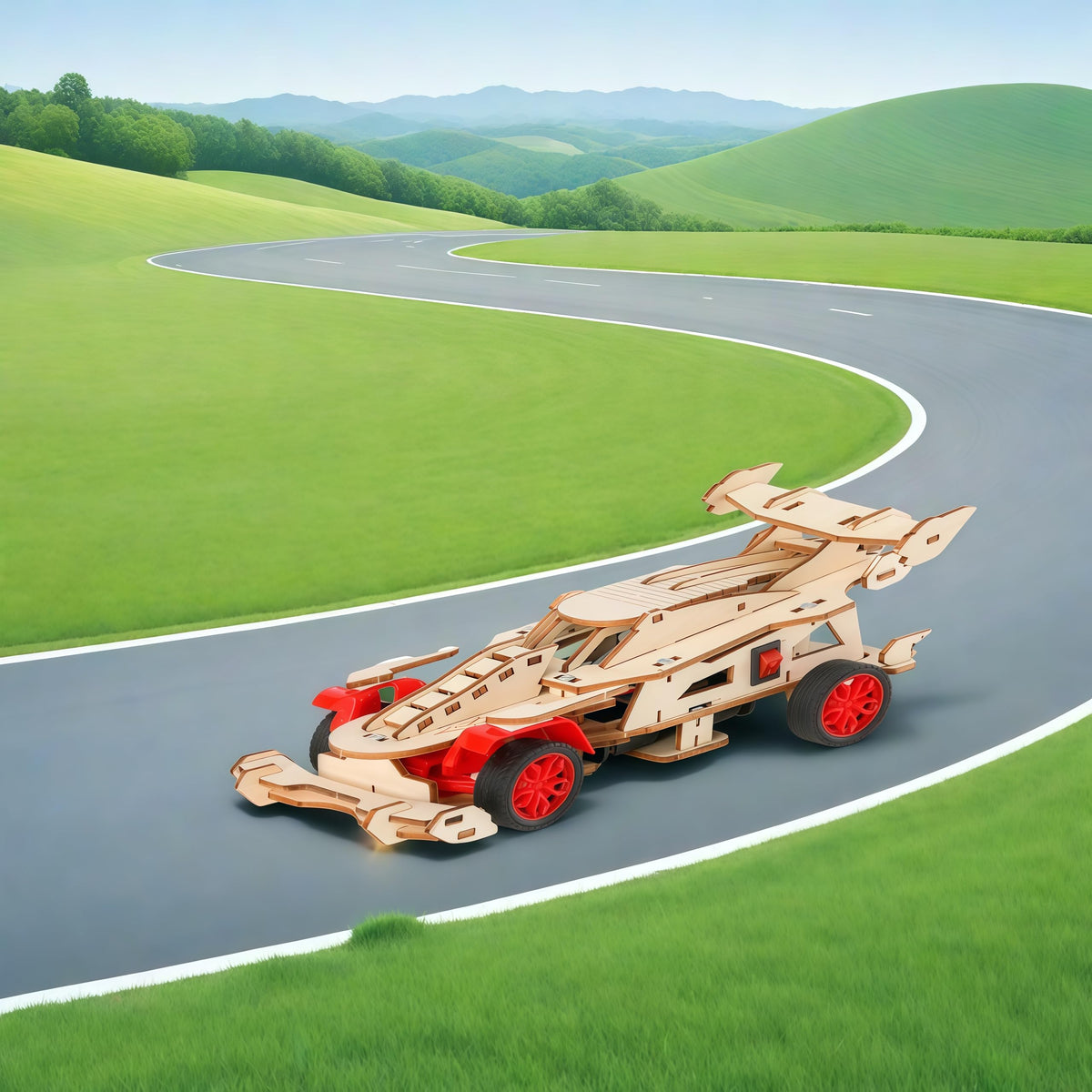 MCRADY STEM RC Car Kit for Kids 8-14 | Build & Drive Remote-Control F1 Racer