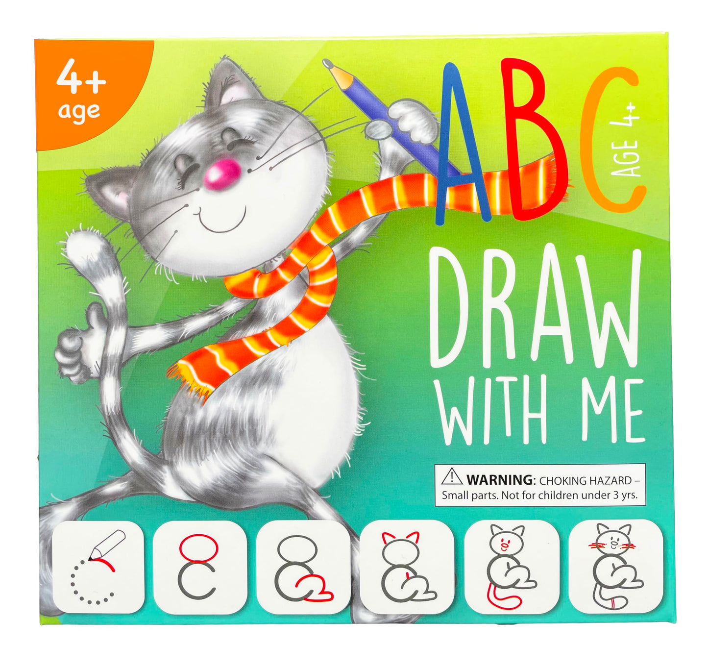 MD CREATIVE Drawing with Alphabet: ABC Tracing & Handwriting Toys for Preschool (Ages 3–6)