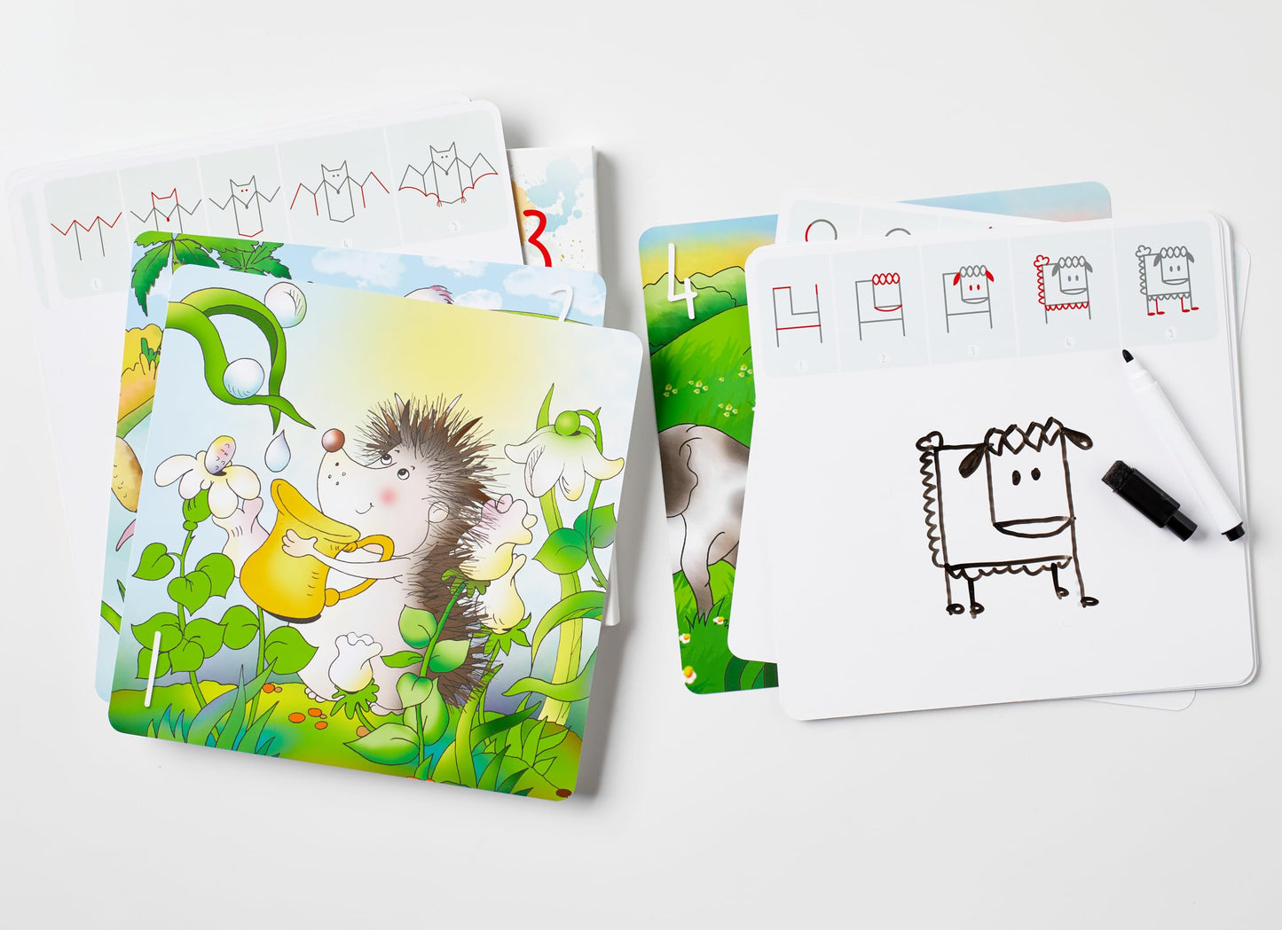 MD CREATIVE Learning Activity: Drawing with Numbers for Kids 3-6