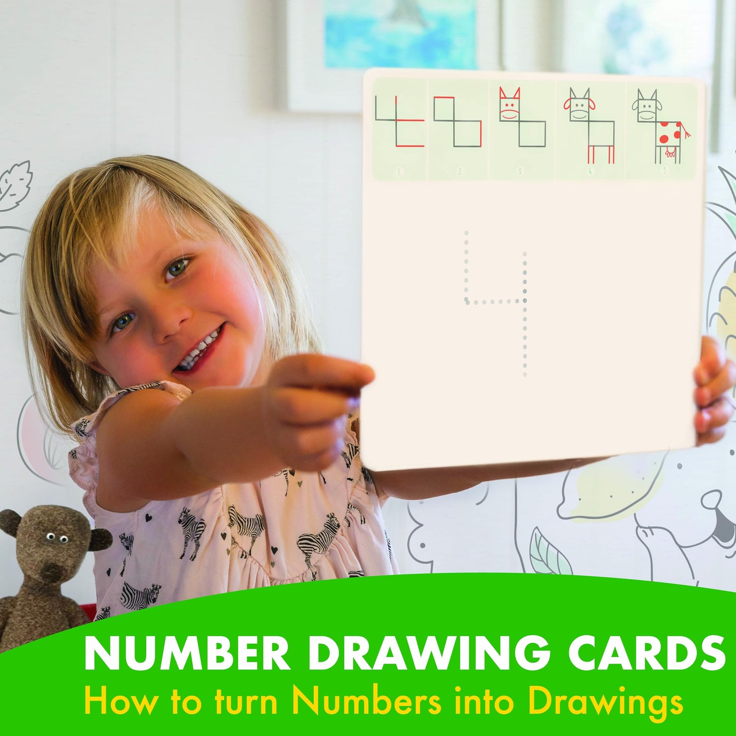 MD CREATIVE Learning Activity: Drawing with Numbers for Kids 3-6