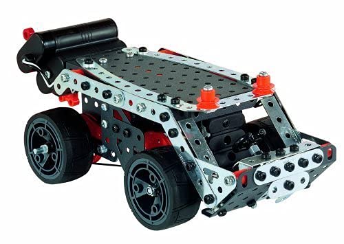 MECCANO Erector Super Construction 25-in-1 Motorized Building Set — 638 Parts
