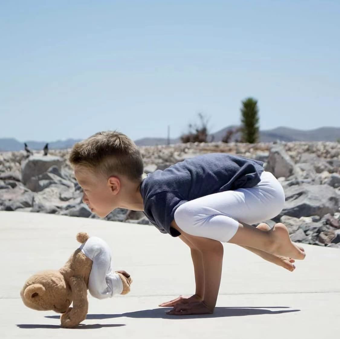 Meddy Teddy The Yoga Bear – Bendable Plush for Kids Yoga & Family Time