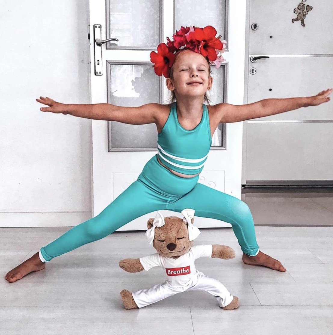 Meddy Teddy The Yoga Bear – Bendable Plush for Kids Yoga & Family Time