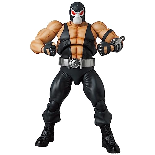 Medicom Batman Knightfall Bane MAFEX Action Figure | 7.5-Inch Tall, Highly Articulated