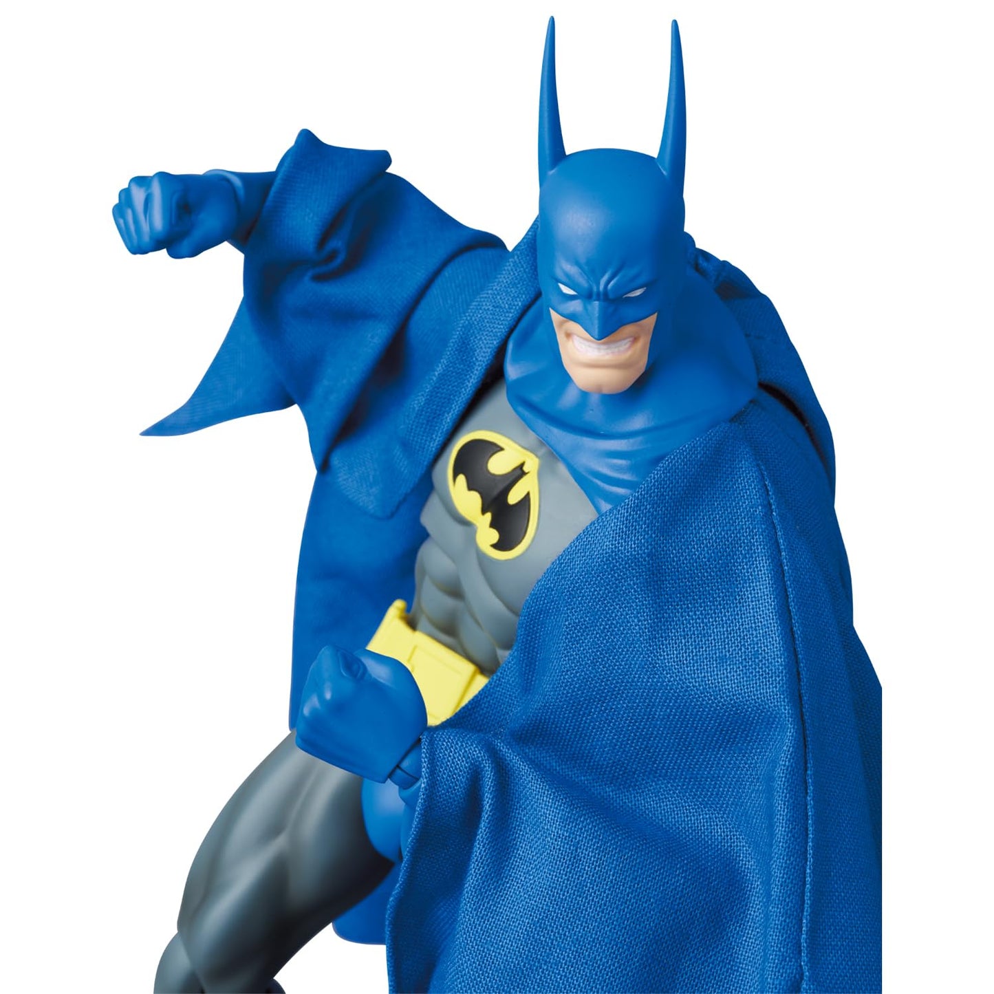 Medicom Batman Knightfall MAFEX Action Figure – Knight Crusader with 3 Portraits & Wired Cape