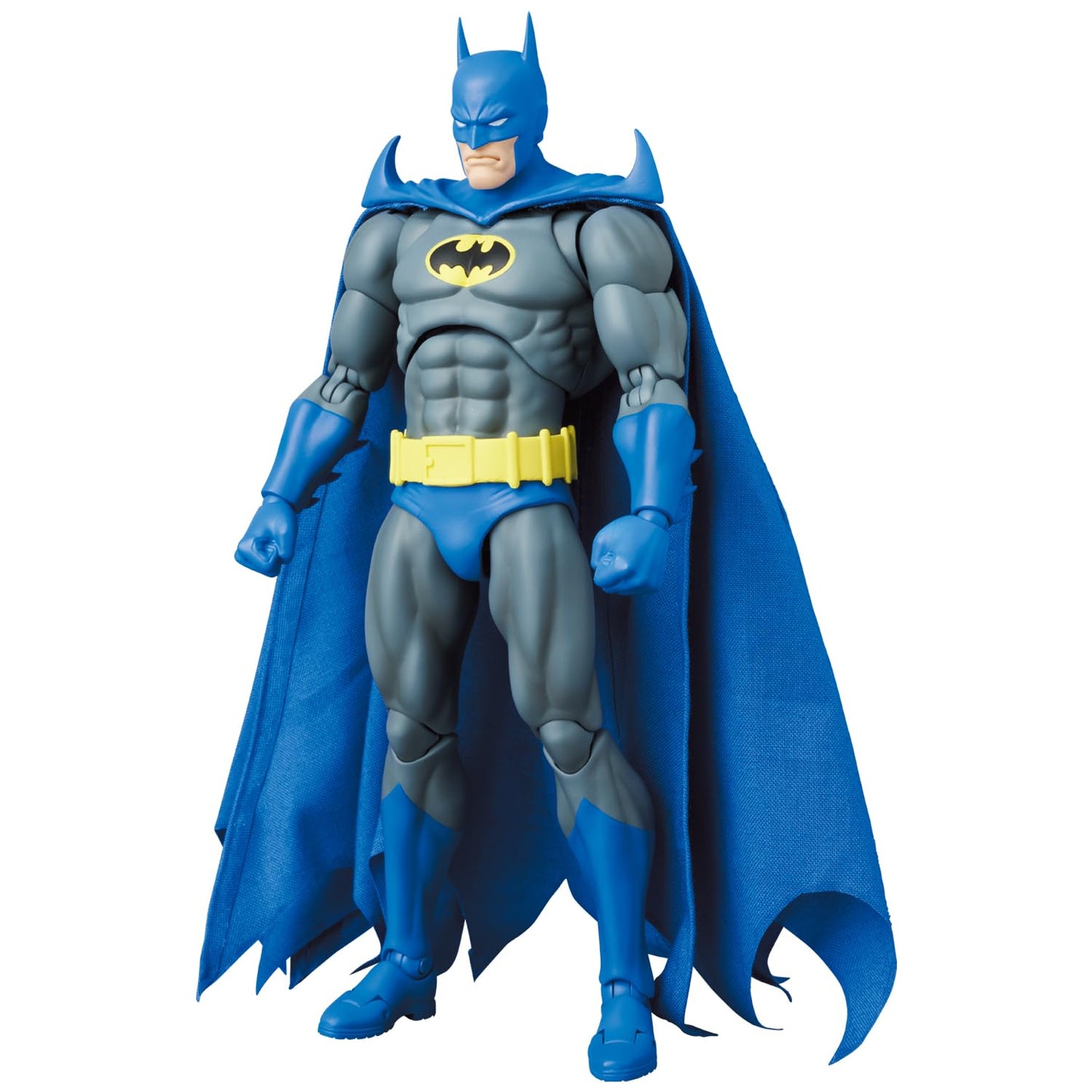 Medicom Batman Knightfall MAFEX Action Figure – Knight Crusader with 3 Portraits & Wired Cape