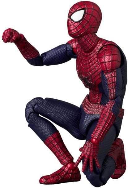 Medicom MAFEX No. 248 The Amazing Spider-Man with Sturdy Protective Clear Case | Japan Import