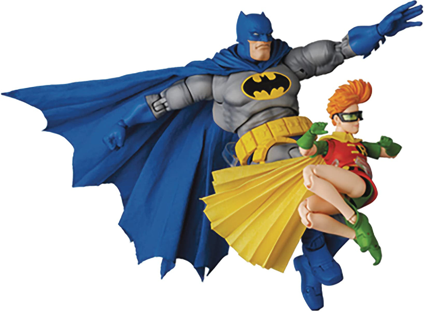Medicom MAFEX No.139 Batman Blue Version and Robin – Dark Knight Returns Action Figures