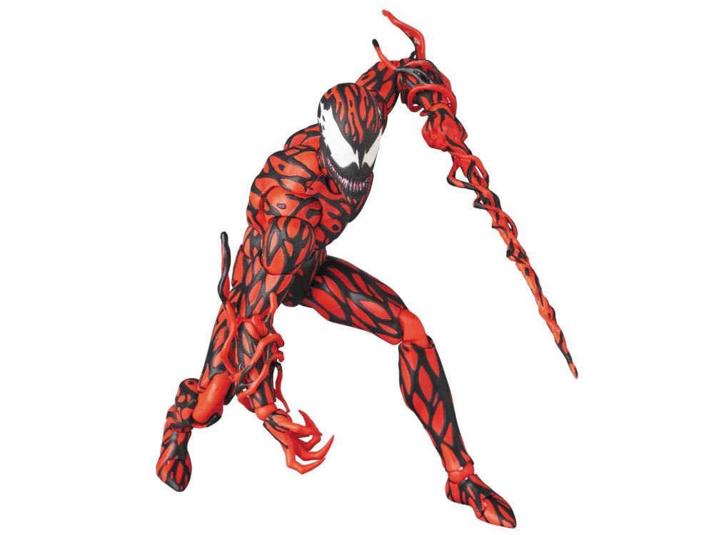 Medicom Mafex Carnage Comic Ver. 160mm Action Figure - Pre-Painted & Poseable