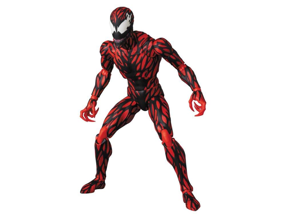 Medicom Mafex Carnage Comic Ver. 160mm Action Figure - Pre-Painted & Poseable
