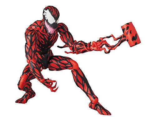 Medicom Mafex Carnage Comic Ver. 160mm Action Figure - Pre-Painted & Poseable
