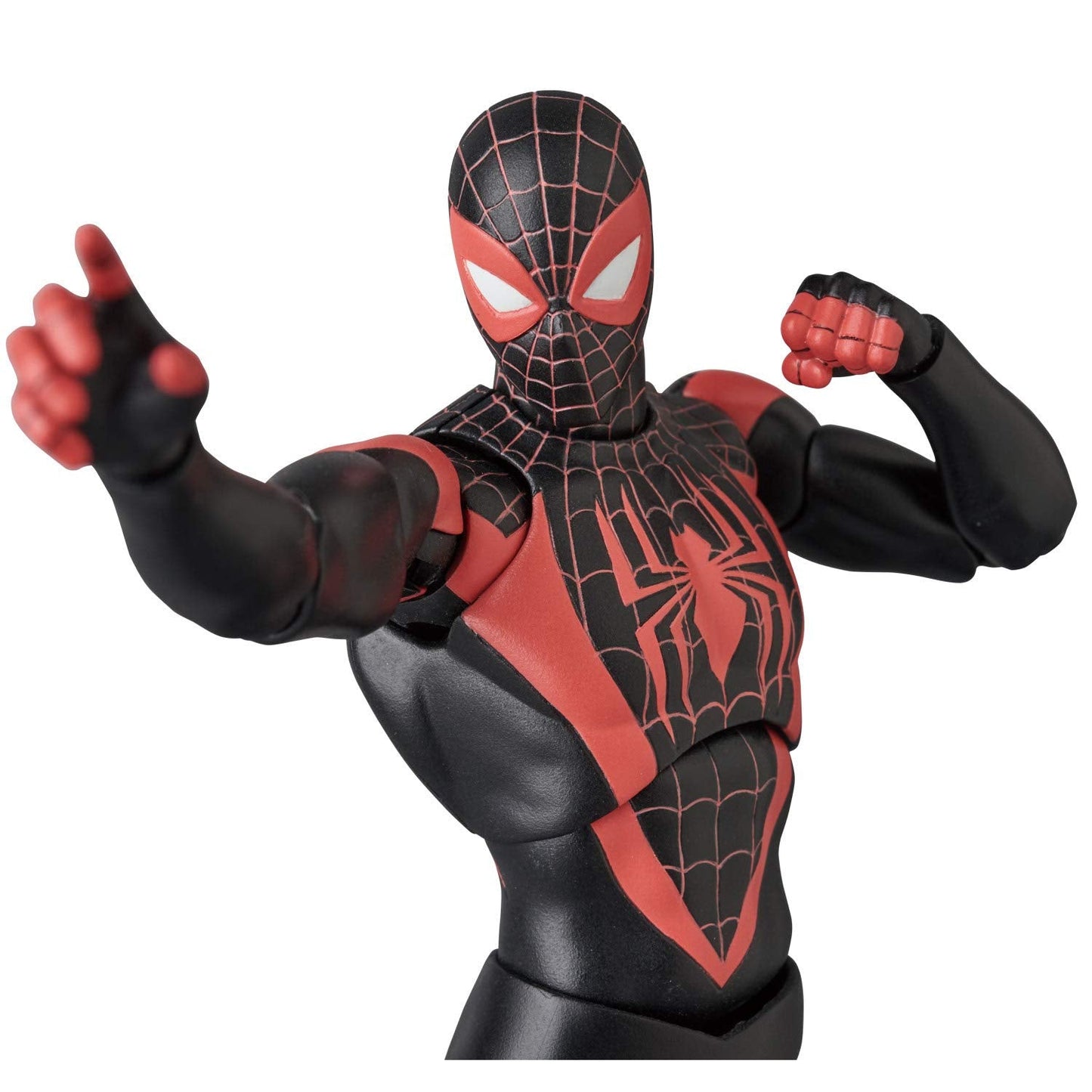 MEDICOM MAFEX No. 276 Spider-Man Miles Morales Comic Renewal Ver. – 6.3-Inch Action Figure