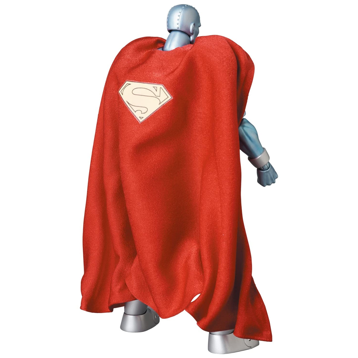 Medicom Return of Superman Steel Mafex Action Figure – Interchangeable Heads, Rocket Boots & Stand