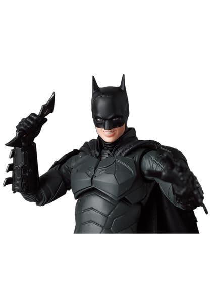 Batman (2022) MAFEX Action Figure by Medicom Toy – Film-Accurate, 6.3-Inch Tall