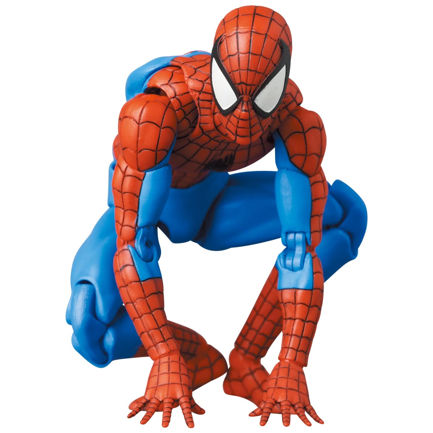 MEDICOM TOY MAFEX No.185 Spider-Man (Classic Costume) 6.1-inch Pre-Painted Action Figure