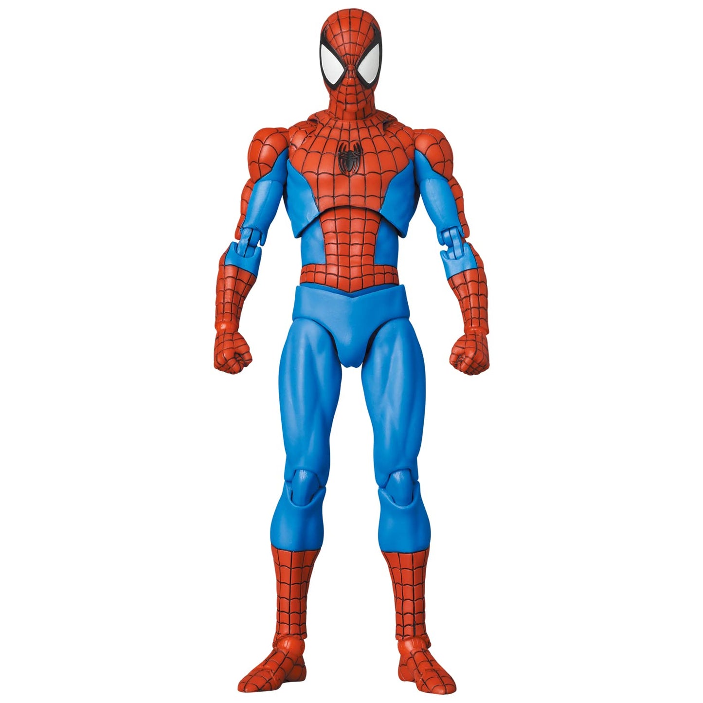 MEDICOM TOY MAFEX No.185 Spider-Man (Classic Costume) 6.1-inch Pre-Painted Action Figure
