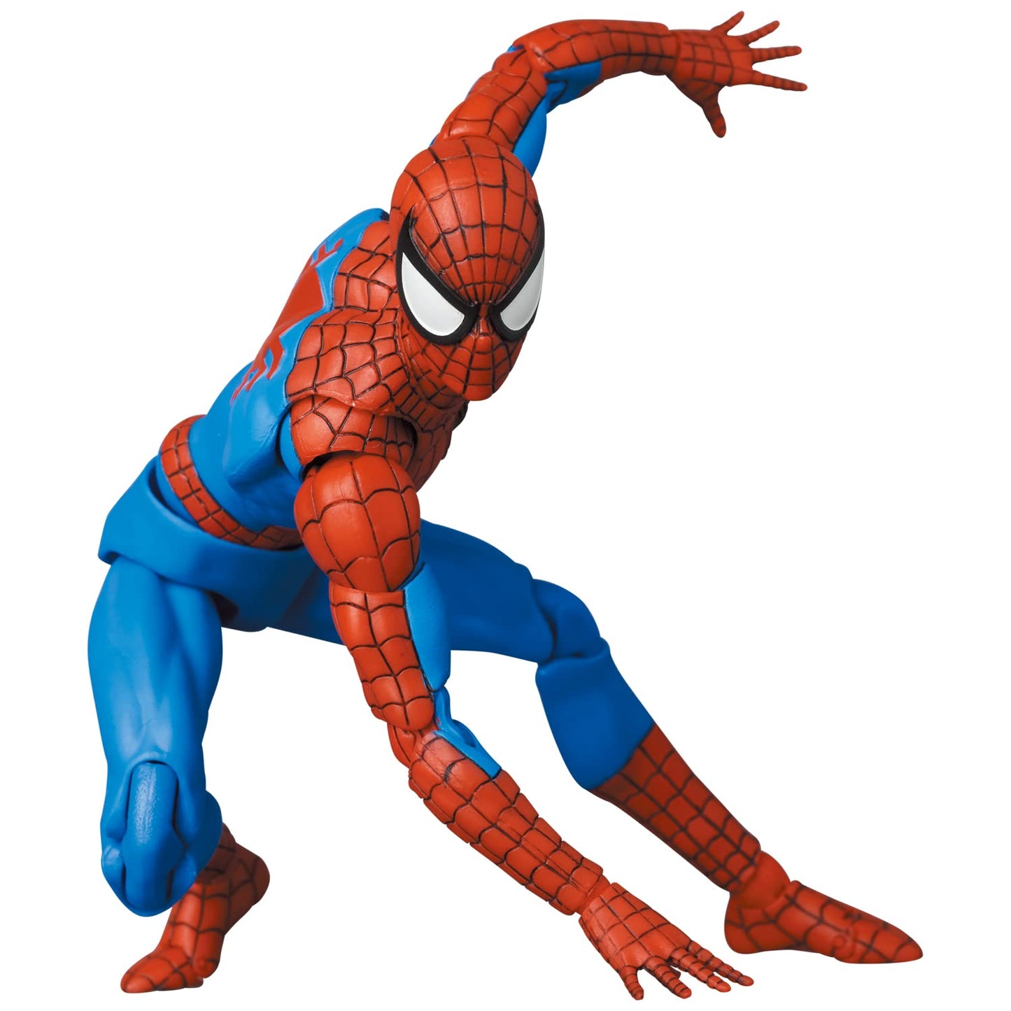 MEDICOM TOY MAFEX No.185 Spider-Man (Classic Costume) 6.1-inch Pre-Painted Action Figure