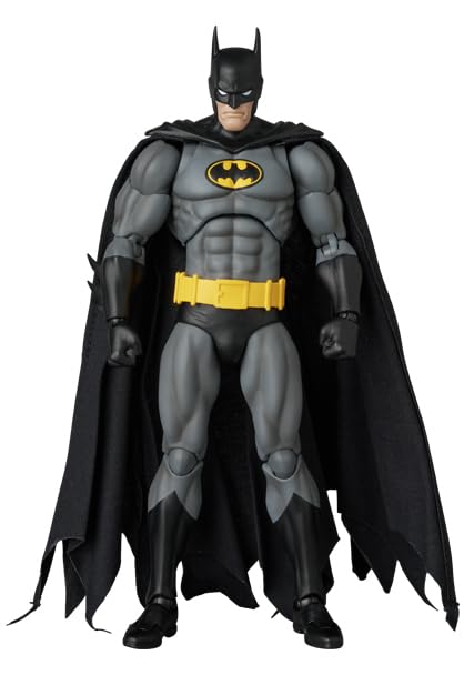 Medicom Toy Mafex No. 270 Knight Crusader Batman Black Version – 6.3in Pre-Painted Figure