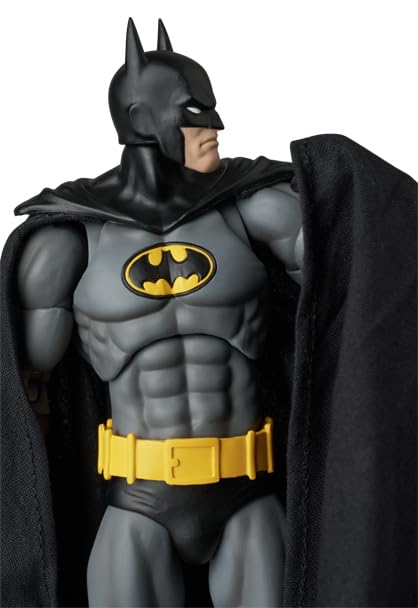 Medicom Toy Mafex No. 270 Knight Crusader Batman Black Version – 6.3in Pre-Painted Figure