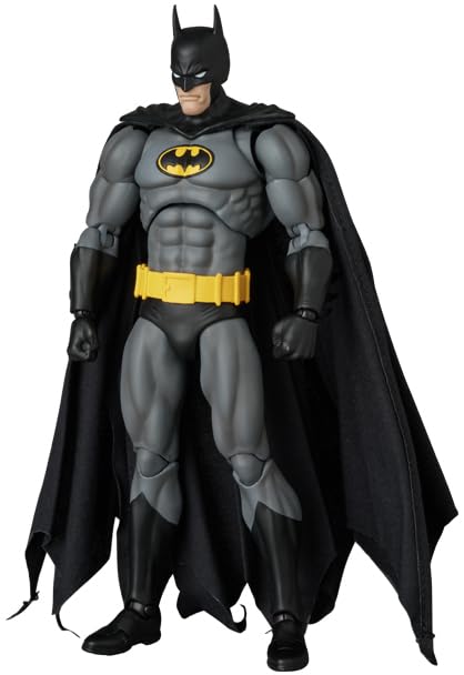 Medicom Toy Mafex No. 270 Knight Crusader Batman Black Version – 6.3in Pre-Painted Figure