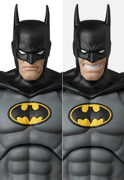 Medicom Toy Mafex No. 270 Knight Crusader Batman Black Version – 6.3in Pre-Painted Figure