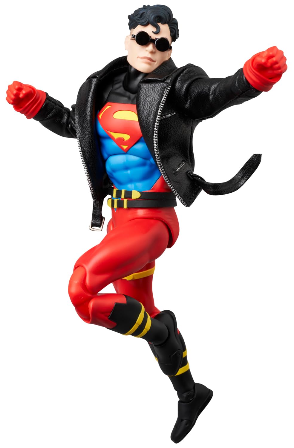 Medicom Toy Return of Superman: Superboy MAFEX Action Figure – Highly Poseable Collectible