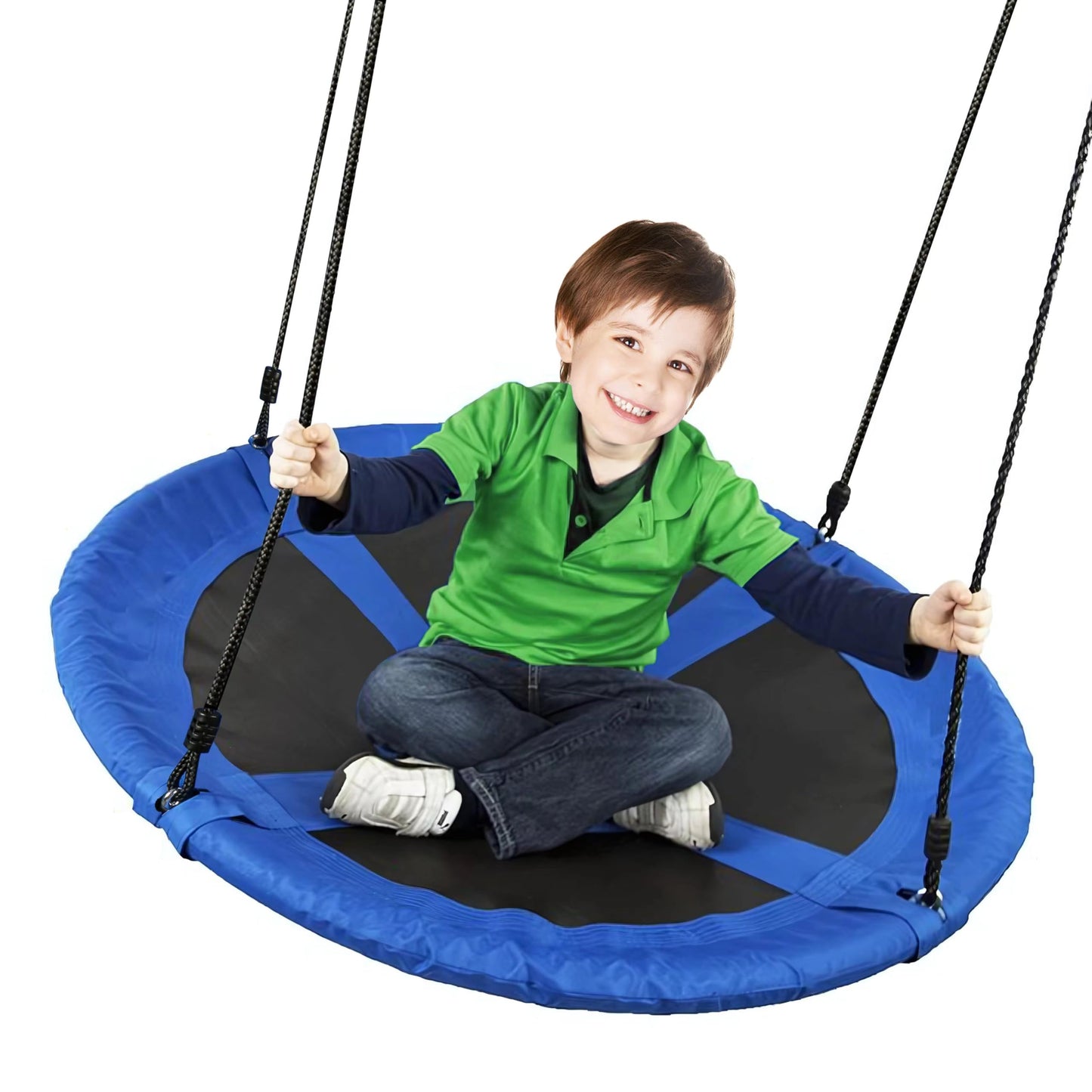 Medicook Saucer Tree Swing 40-Inch, 600lb Capacity, Straps, Pillow, Waterproof Seat