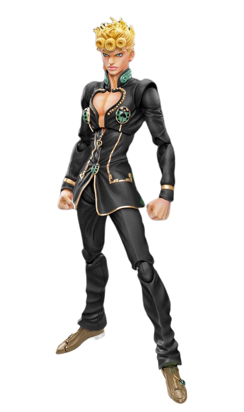 Medicos JoJo Part 5 Giorno Giovanna Ver. Black 15 cm – Super Action Chozokado Figurine