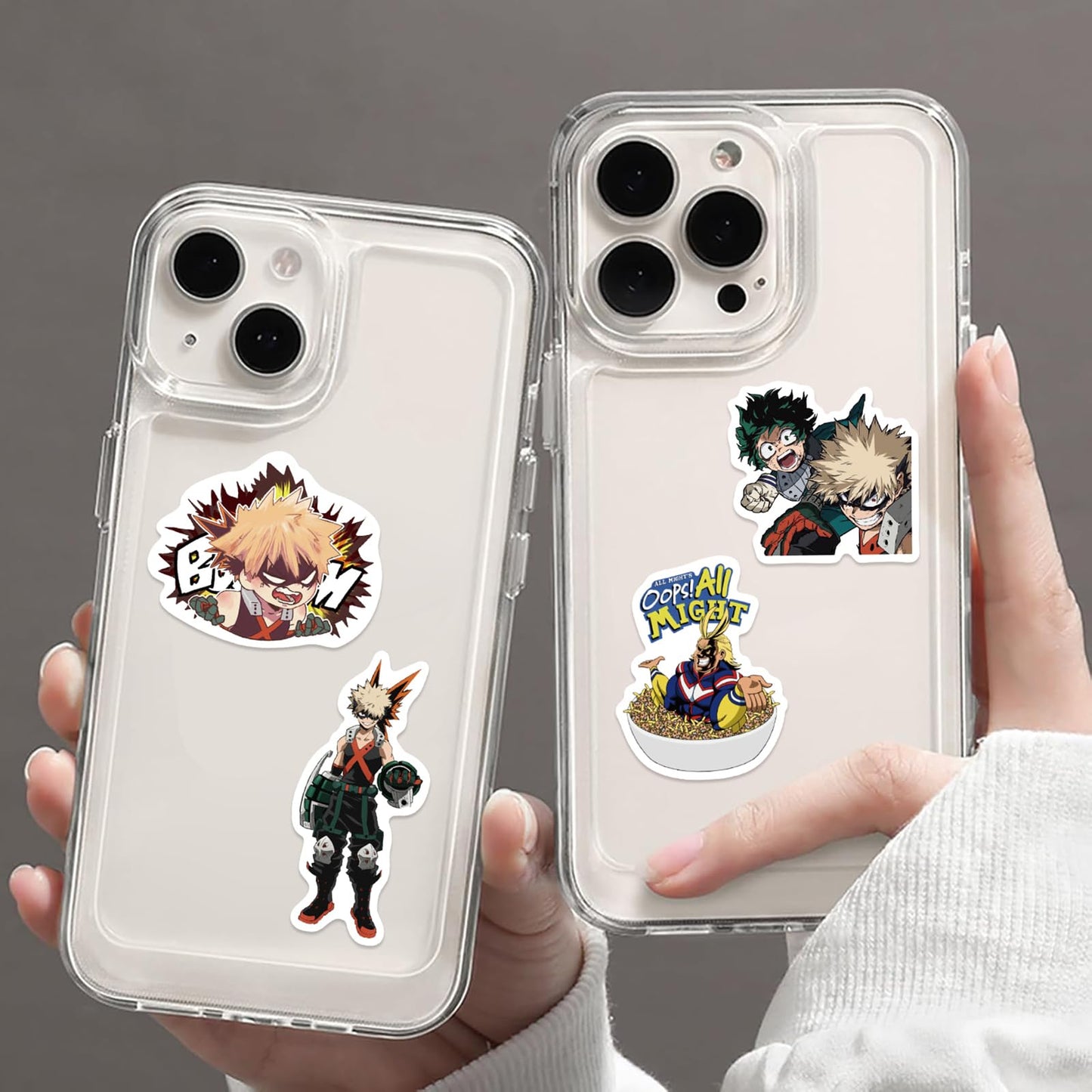 Meet Holiday 50pcs My Hero Academia Stickers – Waterproof Vinyl Decals for Laptops, Phones & More